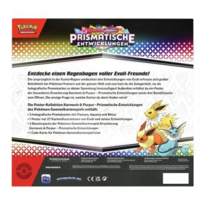 Pokemon Prismatische Entwicklungen Poster Kollektion (Deutsch) – Bild 2