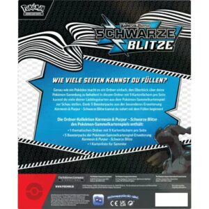 Pokemon Schwarze Blitze Ordner Kollektion (Deutsch) – Bild 2