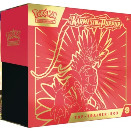 Pokemon Karmesin und Purpur Top Trainer Box (Deutsch)** – Bild 2