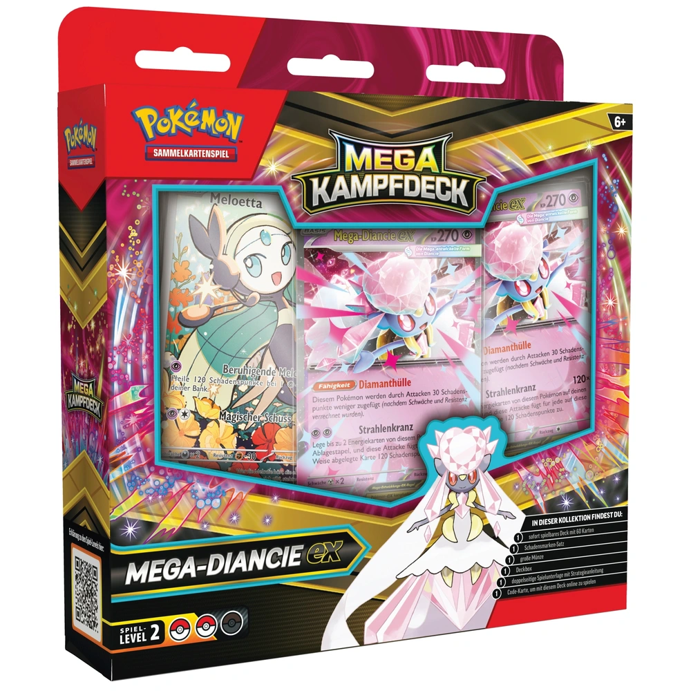 254180 Kampfdeck Mega Diancie – Bild 1