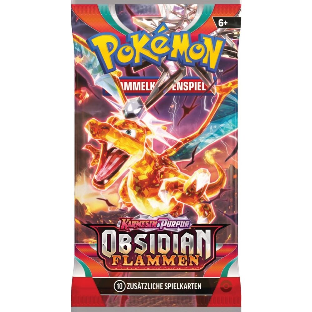 pokemon-karten-karmesin-purpur-obsidian-flammen-booster-deutsch Obsidian Flammen Booster (Deutsch) – Bild 1